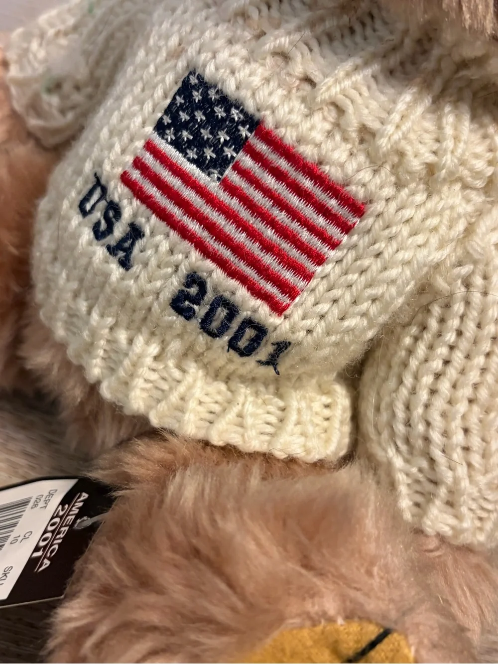 America 2001 Commemorative Teddy Bear